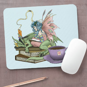 Fairy Dragon Books Tea Friendship  Mouse Pad