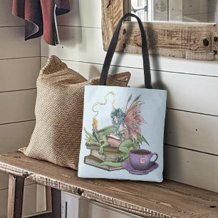 Fairy Dragon Books Tea Friendship Tote Bag
