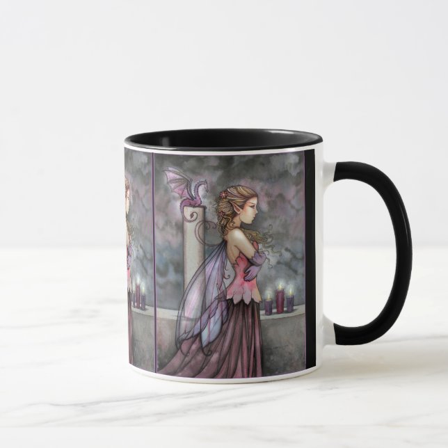Fairy Dragon Coffee Mug by Molly Harrison (Right)