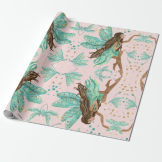 Fairy Dragonflies Gift Wrapping Paper