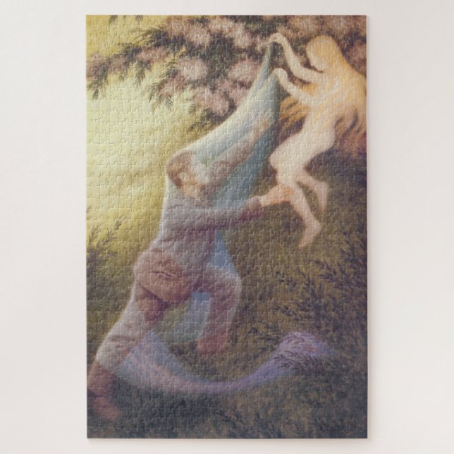 Fairy Dream (by Theodor Severin Kittelsen) Jigsaw Puzzle (Vertical)