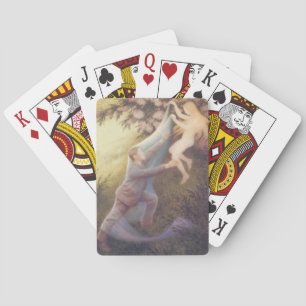 Fairy Dream (by Theodor Severin Kittelsen) Playing Cards