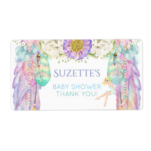 Fairy Dream Catcher Water Bottle Gift Thank You