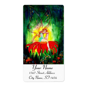 FAIRY DREAMING ON THE FLOWER