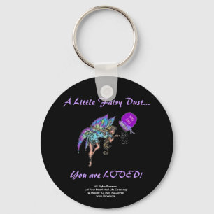 Fairy Dust Loved Keychain