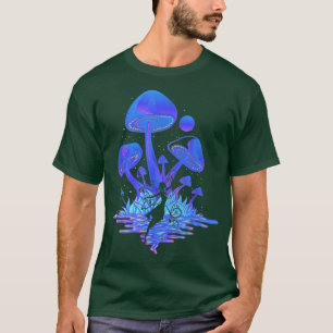 Fairy Dust Mushrooms Fairycore Goblincore Love Fae T-Shirt