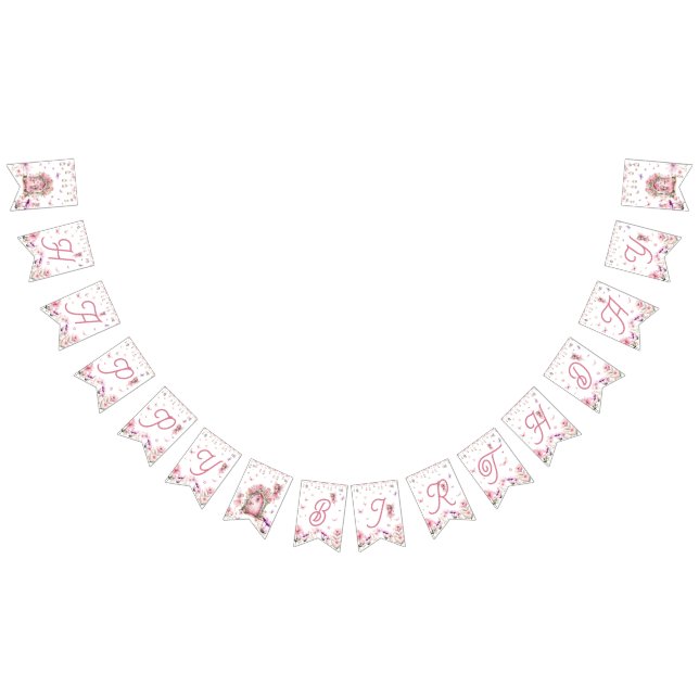 Fairy Enchanted Forest Birthday Party Bunting (All)