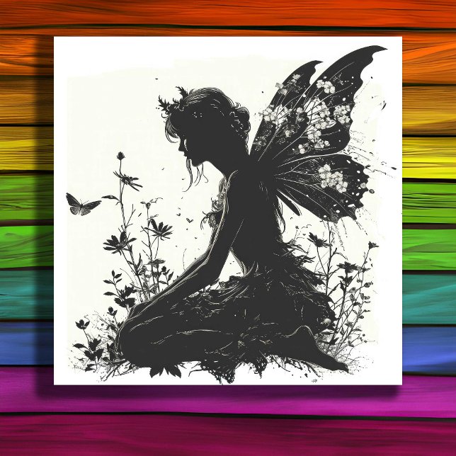 Fairy enchanted forest Silhouette theme Photo Print (Creator Uploaded)