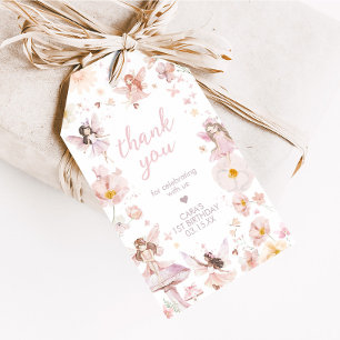 Fairy Enchanted Garden Birthday Party Favour Tags