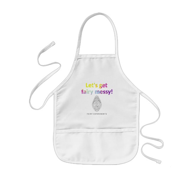 Fairy Experiments Kids Apron (Front)