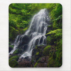 Fairy Falls Colombia River Gorge Oregon. Mouse Pad