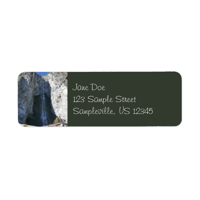 Fairy Falls Return Address Label (Front)