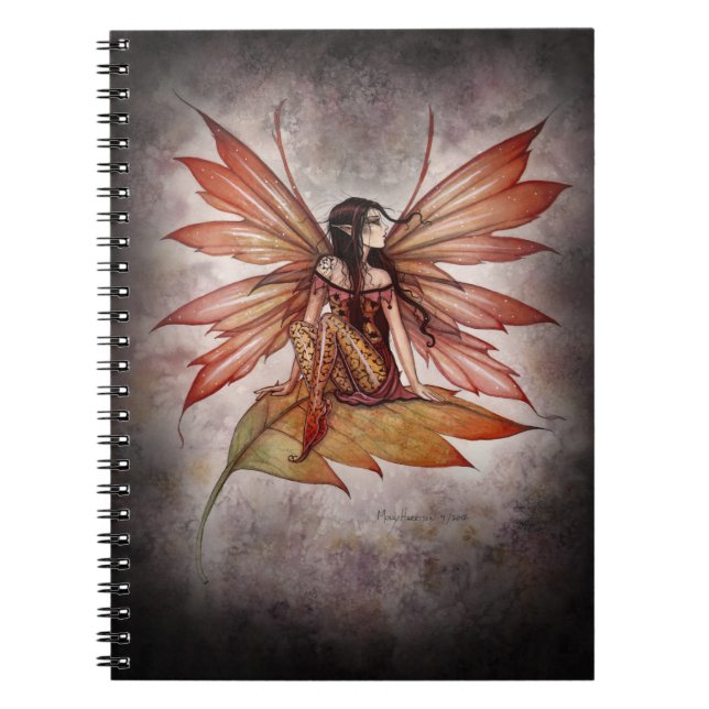 Fairy Fantasy Art Notebook by Molly Harrison (Front)