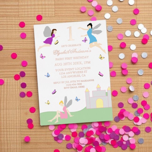 Fairy First Birthday (Creator Uploaded)