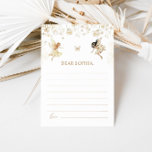 Fairy First Boho Birthday Party Time Capsule Card<br><div class="desc">Fairy First Boho Birthday Party Time Capsule Note Card!</div>