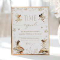 Fairy First Boho Birthday Party Time Capsule