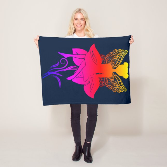 Fairy- Fleece Blanket, 30"x40" Blanket (In Situ)