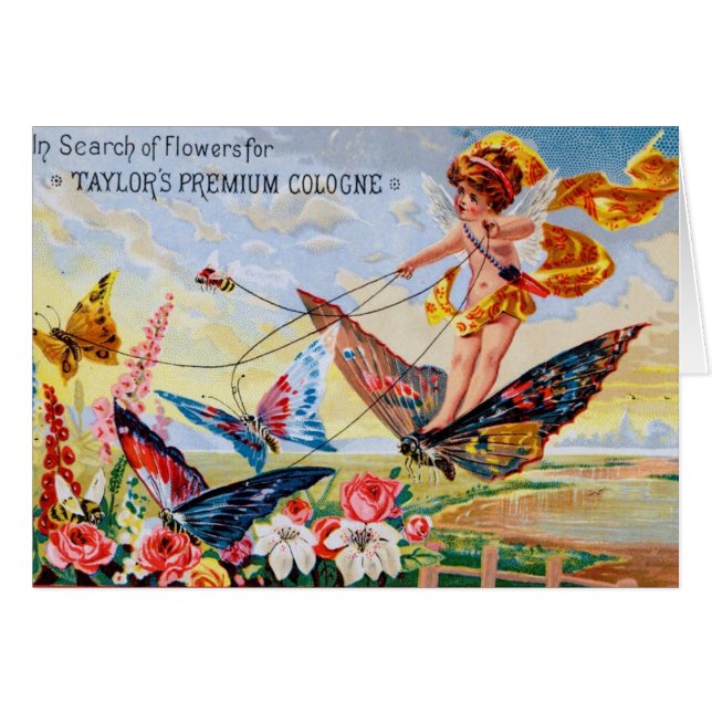 Fairy Flying with Butterflies (Front Horizontal)