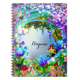 Fairy Forest Enchanted Magical Notebook