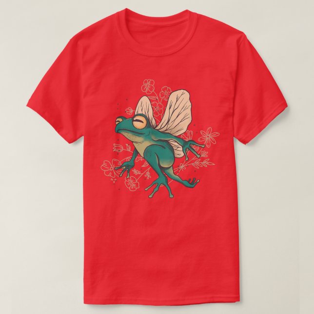 Fairy Frog  T-Shirt (Design Front)