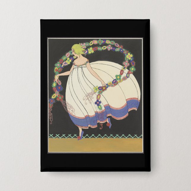 Fairy Frolicking With Flowers (Front)