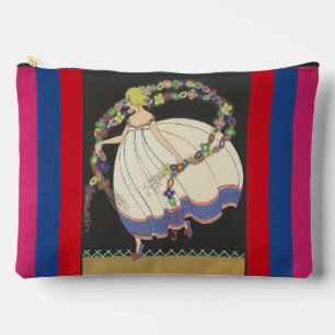 Fairy Frolicking With Flowers Accessory Pouch