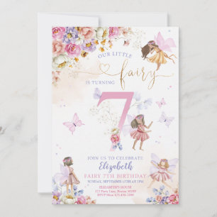 Fairy Garden Birthday Invitation