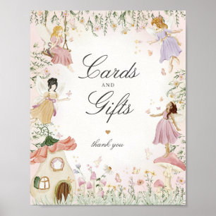 Fairy Garden Cards and Gifts Birthday Party Sign