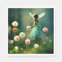 fairy  garden decoupage