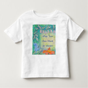 Fairy Garden Flower Fantasy Art Custom T-Shirt