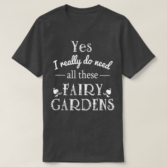 Fairy Garden Lover  T-Shirt (Design Front)