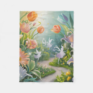 Fairy Garden Textiles Fleece Blanket