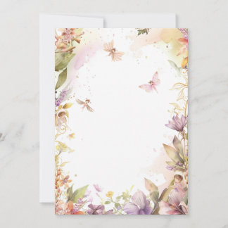 Fairy Garden Thank You Card