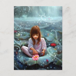 Fairy Girl and the Seven 3 Postcard