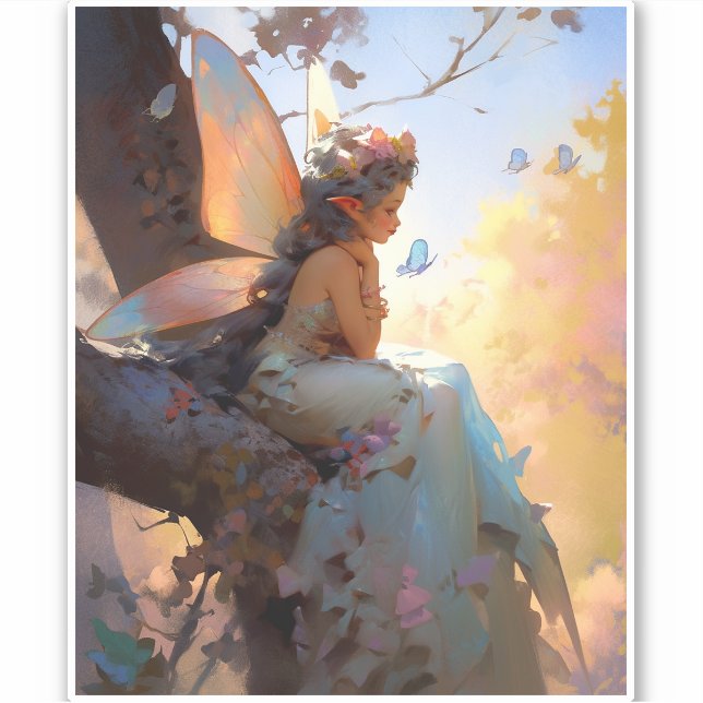 Fairy Girl Fantasy Art (Front)
