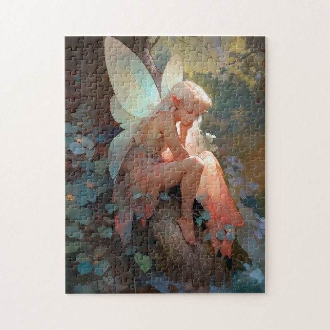 Fairy Girl Fantasy Art Jigsaw Puzzle (Vertical)