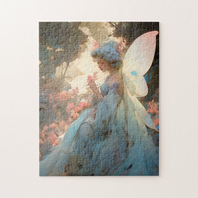 Fairy Girl Fantasy Art Jigsaw Puzzle (Vertical)