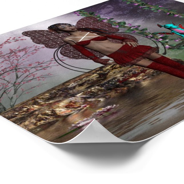 fairy girl poster (Corner)