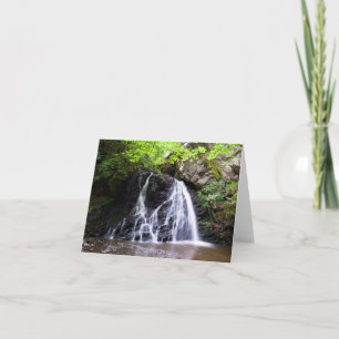 Fairy Glen waterfall, Rosemarkie Greeting card