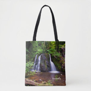 Fairy Glen waterfall, Rosemarkie Tote bag