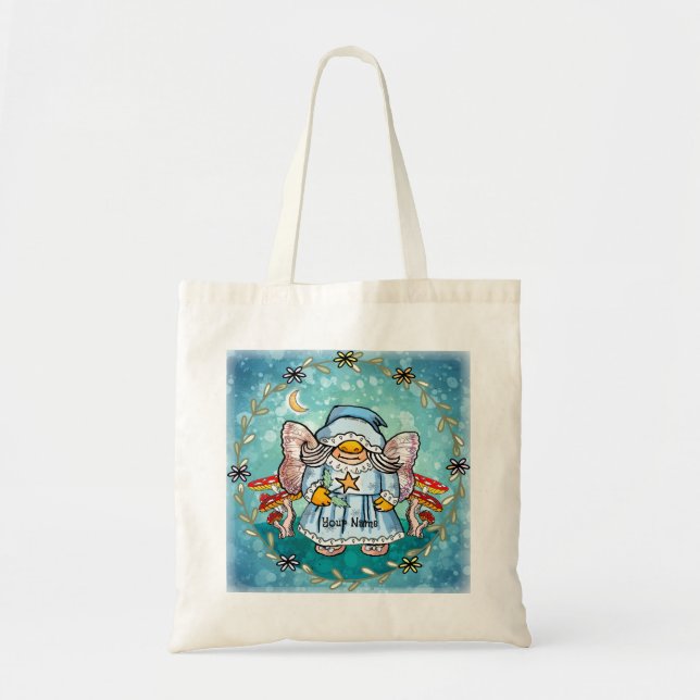 Fairy Gnome Tote Bag (Front)