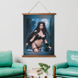 Fairy Goddess Of The Ancient Ruins Of Antinaeous Hanging Tapestry