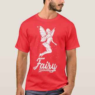 Fairy Godmother Flower Magical Wand Fantasy  T-Shirt