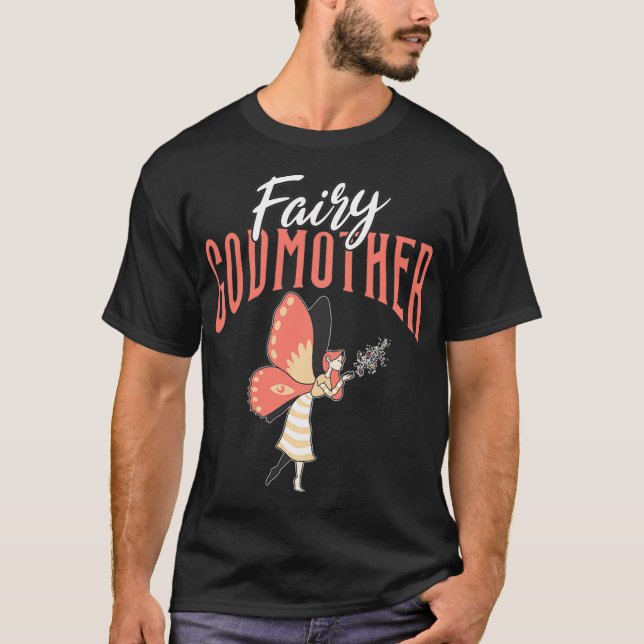 Fairy Godmother Magical Wand Star Fantasy Pullover (Front)