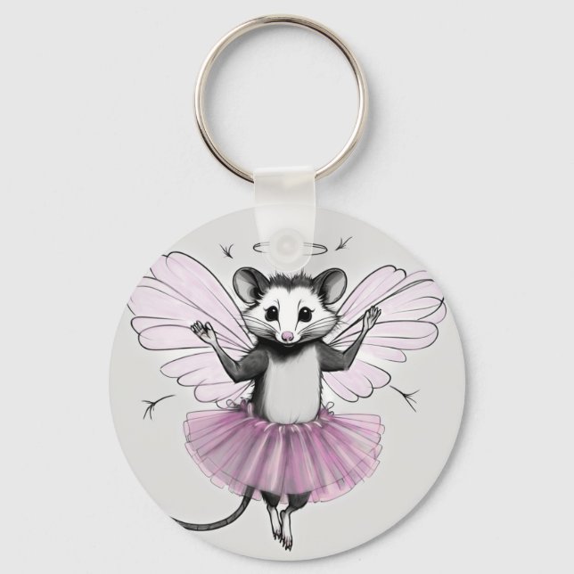 Fairy Godmother Mouse Keychain (Front)