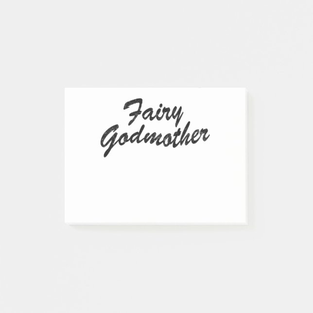 Fairy Godmother Post-it Notes (Front)