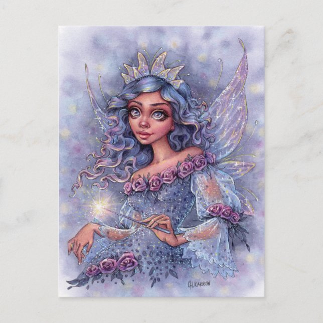 Fairy Godmother Postcard Fantasy Fae (Front)