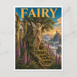 Fairy, Gothic Fantasy Monster Postcard