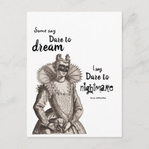 Fairy Gothmother Dare to Nightmare postcard