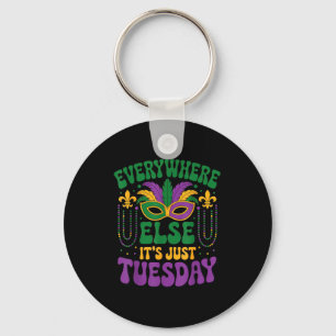 Fairy Grandma Magical Floral Birthday Key Ring